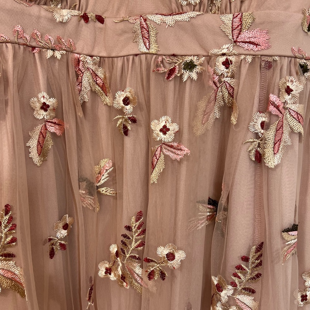 NWOT Just Me Floral Maxi Dress - Picture 3 of 7